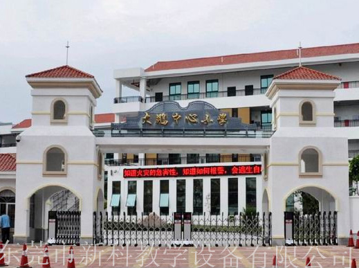 大鵬中心小學(xué)<a href='http://m.wj8vip.cn/products/99-1.html' target='1' style='font-size:18px; font-weight:bold; color:#000000;'>校門設(shè)計(jì)</a>